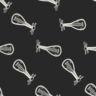 lute doodle seamless pattern background N3