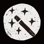 magic wand doodle N9