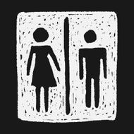 man and woman doodle N2