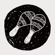 maraca doodle N6