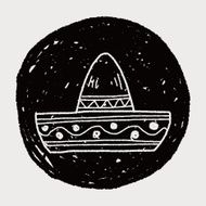 mexican hat doodle N6