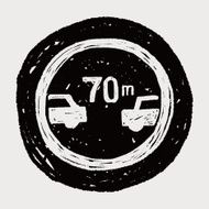 Minimum safe following distance doodle N6