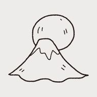 moutain sun doodle N2