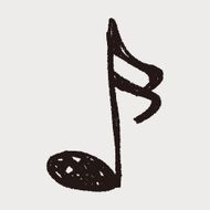 music note doodle N27