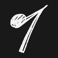 music note doodle N39
