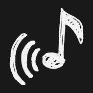 music note doodle N46