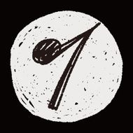 music note doodle N50