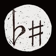 music note doodle N52