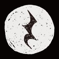 music note doodle N53