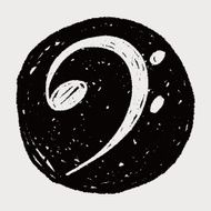 music note doodle N62