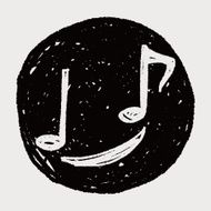 music note doodle N66
