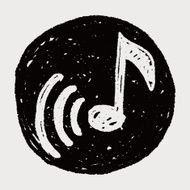 music note doodle N68