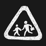 no running sign doodle N4