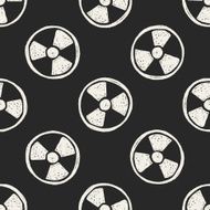 nuclear energy doodle seamless pattern background N3