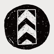One way doodle N6