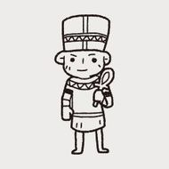 pharaoh doodle N11