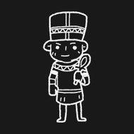 pharaoh doodle N16