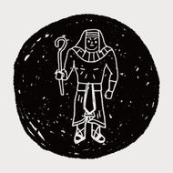 pharaoh doodle N29