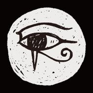 pharaoh eye doodle N4