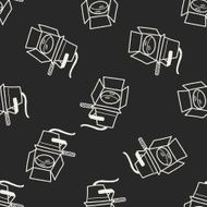 photography light doodle seamless pattern background