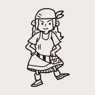 pirate doodle N6