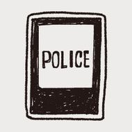 police station doodle N2