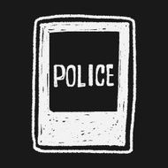 police station doodle N3