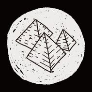 Pyramid doodle N5