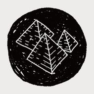 Pyramid doodle N6