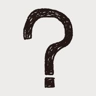 Question mark doodle N3