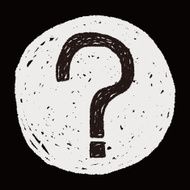 Question mark doodle N5