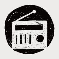 radio doodle drawing N13