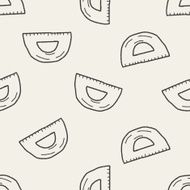 ruler doodle seamless pattern background N2