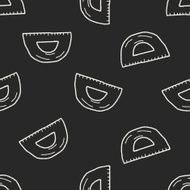 ruler doodle seamless pattern background N4