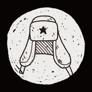 Russia Hat doodle N4
