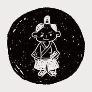 samurai doodle N10