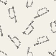saw doodle seamless pattern background N2
