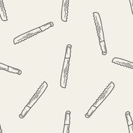 saw doodle seamless pattern background N4