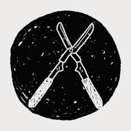 scissor doodle N15