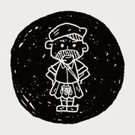 scotland man doodle N5