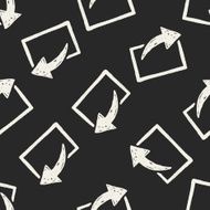 share doodle seamless pattern background N2