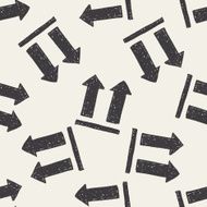 shipping box up doodle seamless pattern background
