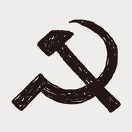 sickle hammer doodle N3