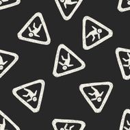 slip doodle seamless pattern background N2