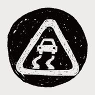 Slippery when wet doodle N5