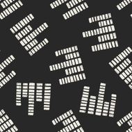 sound control doodle seamless pattern background N5