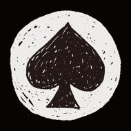 Spades doodle N5