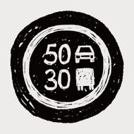 speed limit doodle N12