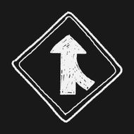 Traffic merges doodle N21