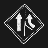Traffic merges doodle N22